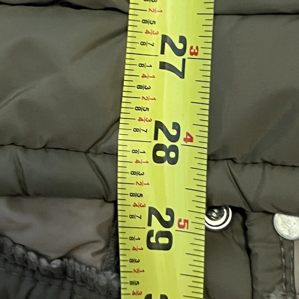 Vtg Walls Blizzard Pruf Insulated Puffer Jacket Beige Mens XLT Faux Fur - Picture 9 of 11